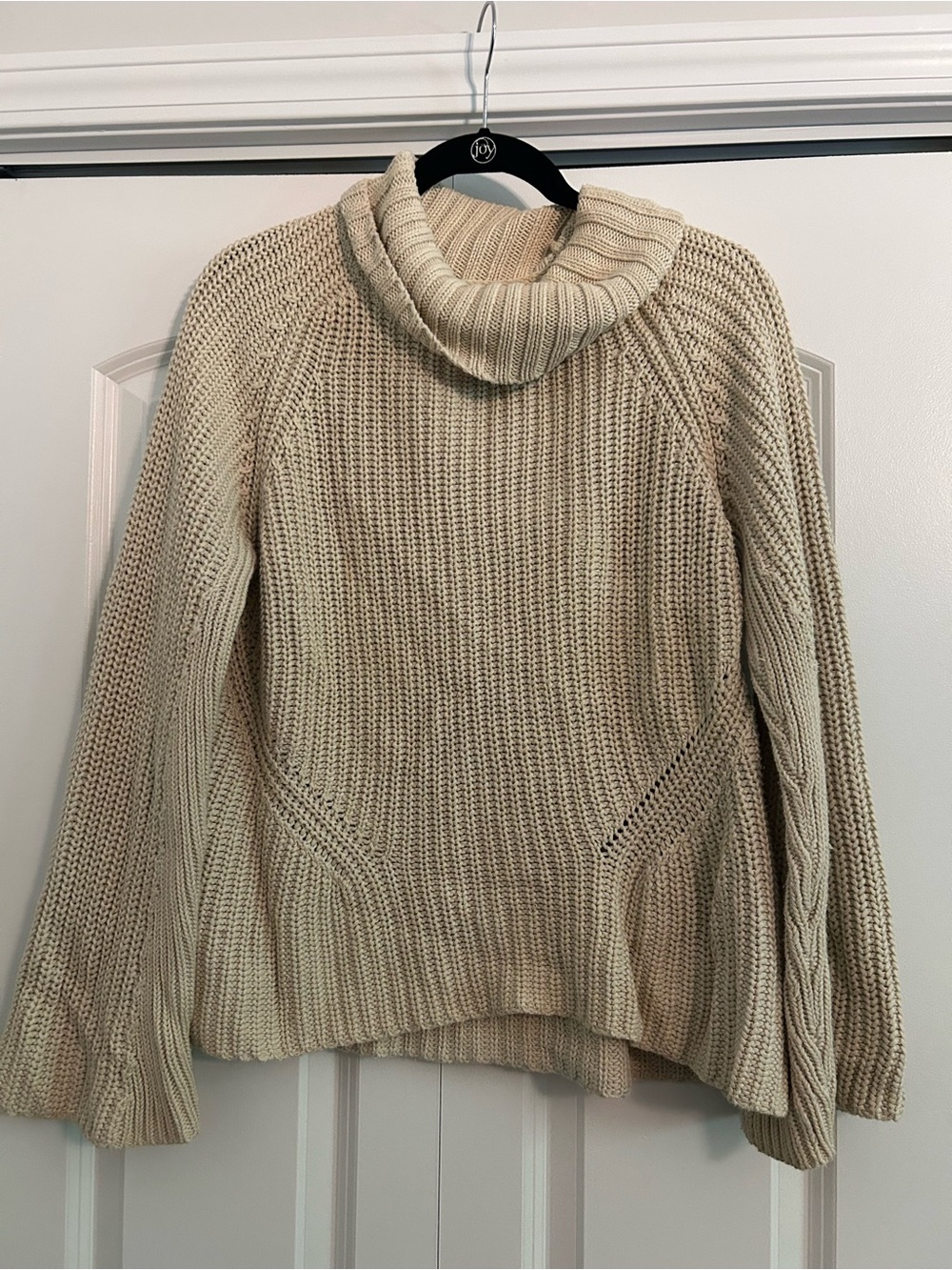 525 America large knit sweater turtleneck